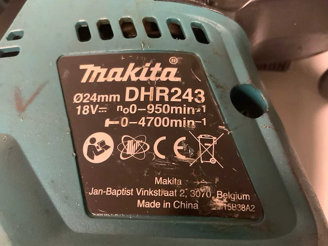 Makita dhr234 schroefboormachine - afbeelding 4 van  8