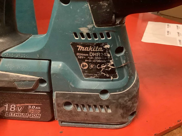 Makita dhr24 boormachine - afbeelding 3 van  3
