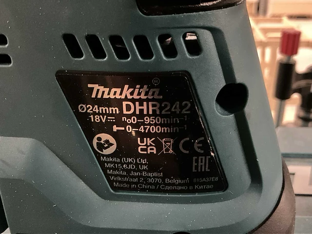 Makita dhr242 boormachine - afbeelding 4 van  4