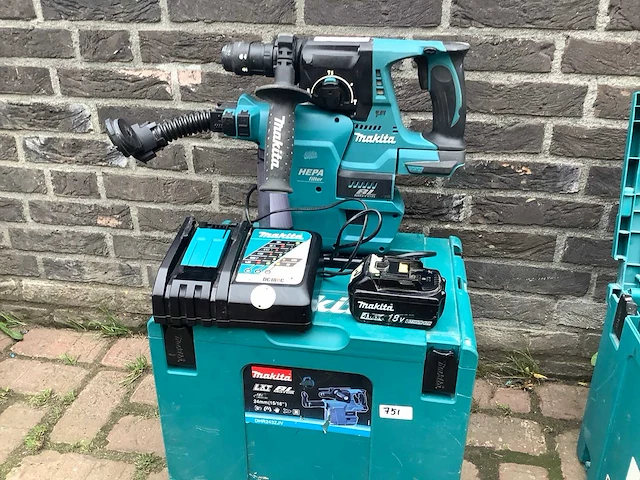 Makita dhr243 accu klopboormachine - afbeelding 2 van  2