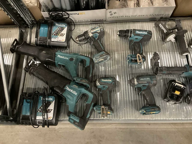 Makita divers accugereedschap/laders/toebehoren (21x) - afbeelding 3 van  4