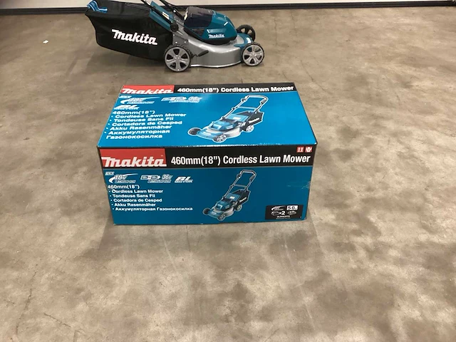 Makita dlm463z accu grasmaaier - afbeelding 9 van  9