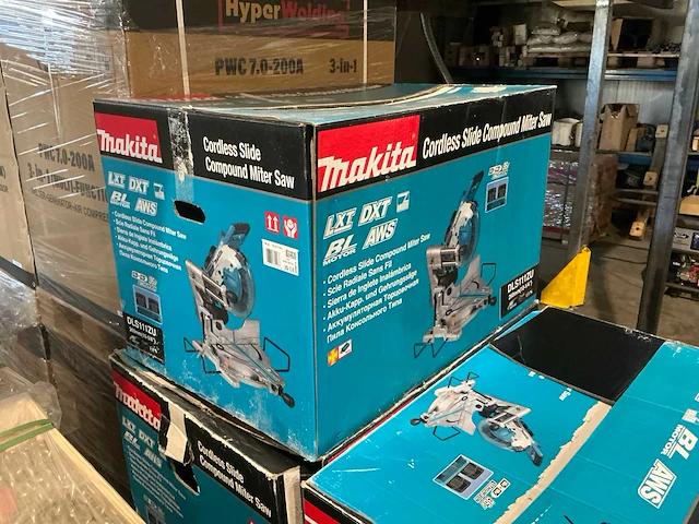 Makita dls111zu 36v (2x 18v) afkortcirkelzaagmachine op accu - afbeelding 6 van  8