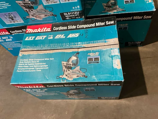 Makita dls111zu 36v (2x 18v) afkortcirkelzaagmachine op accu - afbeelding 5 van  9