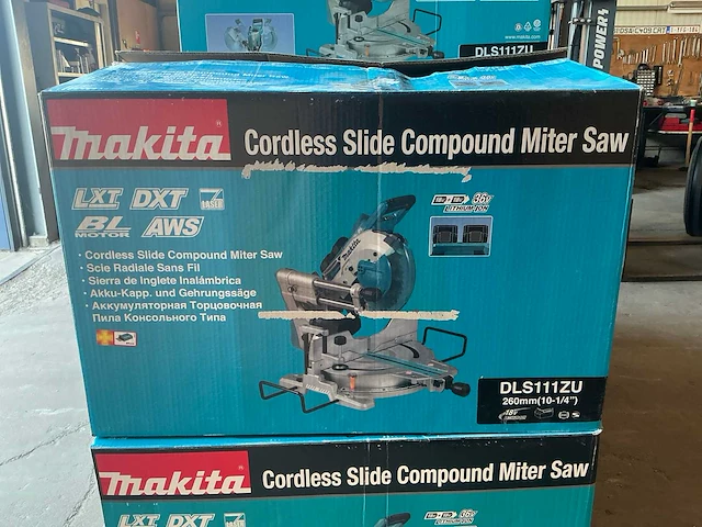Makita dls111zu 36v (2x 18v) afkortcirkelzaagmachine op accu - afbeelding 6 van  9