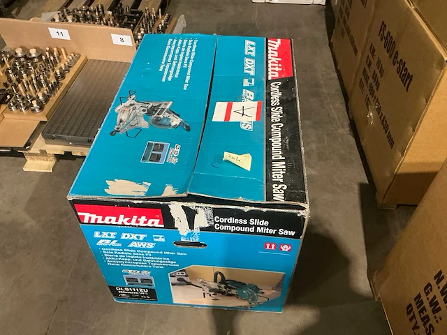 Makita dls111zu 36v (2x 18v) afkortcirkelzaagmachine op accu - afbeelding 3 van  7