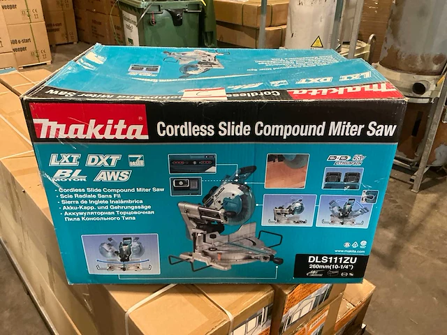 Makita dls111zu 36v (2x 18v) afkortcirkelzaagmachine op accu - afbeelding 8 van  9
