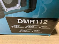 Makita dmr112 bluetooth/dab+ bouwradio op accu - afbeelding 2 van  10