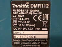 Makita dmr112 bouwradio - afbeelding 4 van  4