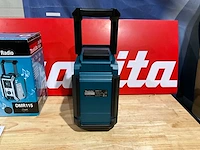 Makita dmr115 bluetooth/dab+ bouwradio op accu - afbeelding 5 van  7