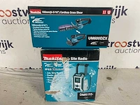 Makita dmr115 bouwradio | makita um600dzx - accu grasschaar - 12v - zonder accu - afbeelding 2 van  2