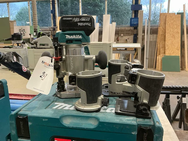 Makita drt50 freesmachine - afbeelding 1 van  6