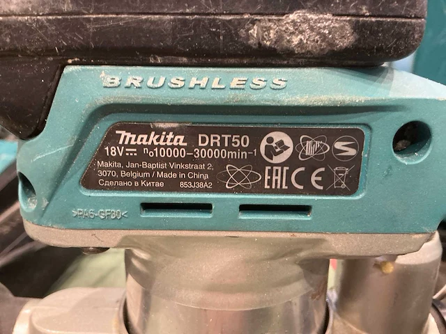 Makita drt50 freesmachine - afbeelding 5 van  6
