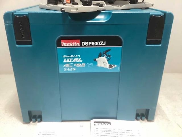 Makita dsp600zj 36v (2x18v) accu-cirkelzaag 165 mm - afbeelding 4 van  4