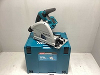 Makita dsp600zj 36v (2x18v) accu-cirkelzaag 165 mm - afbeelding 1 van  4