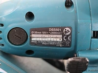 Makita dss501 cirkelzaag incl. koffer - afbeelding 3 van  3