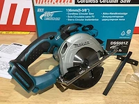 Makita dss501z cirkelzaagmachine op accu - afbeelding 2 van  9