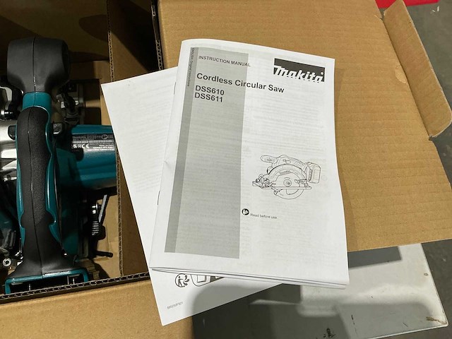 Makita dss610z cirkelzaagmachine - afbeelding 4 van  8