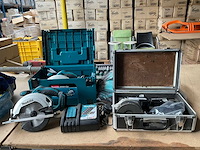 Makita dss611 cirkelzaagmachine (2x) - afbeelding 1 van  8