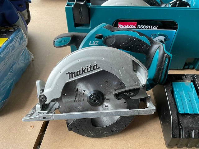 Makita dss611 cirkelzaagmachine (2x) - afbeelding 2 van  8