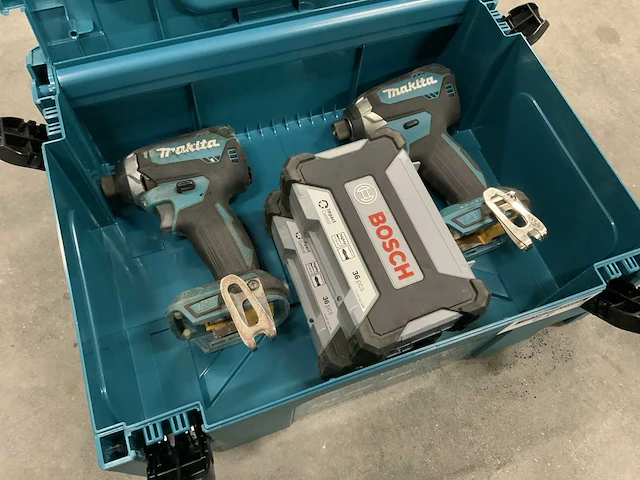 Makita dtd153 slagschroefmachine (2x) - afbeelding 1 van  4