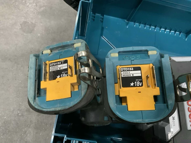 Makita dtd153 slagschroefmachine (2x) - afbeelding 3 van  4