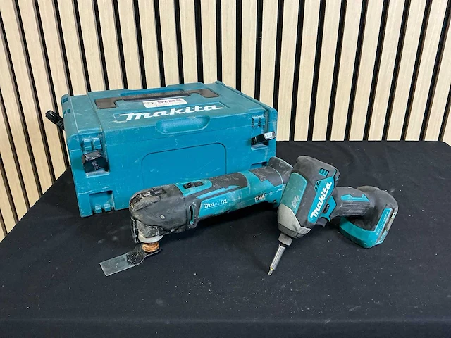 Makita dtm51 mulitool en een makita slagschroevendraaier - afbeelding 1 van  4