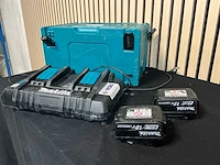 Makita dubbel laadstation met 2 accu’s - afbeelding 1 van  4