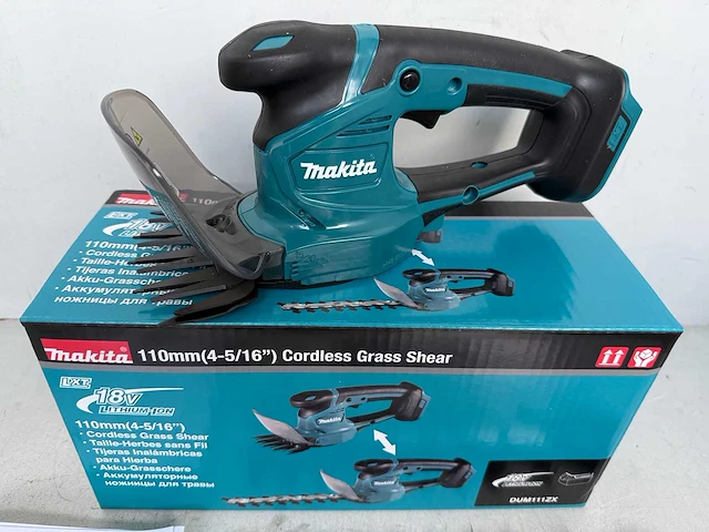 Makita dum111zx accu gras-/buxusschaar 18v basic body - afbeelding 2 van  4
