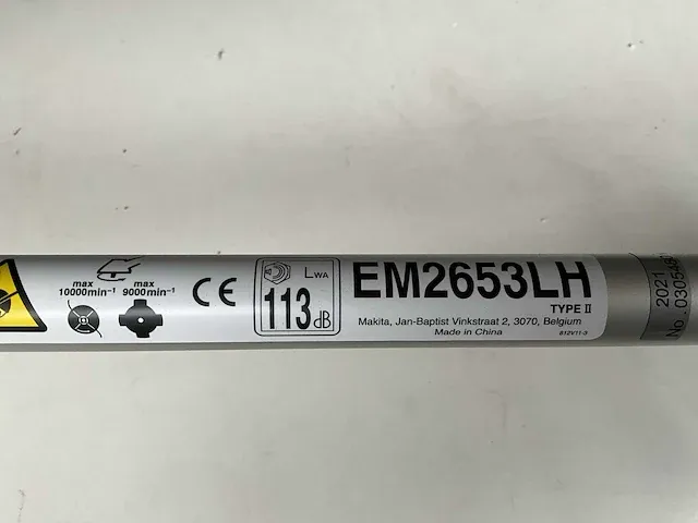 Makita em2653lh bosmaaier - afbeelding 4 van  12