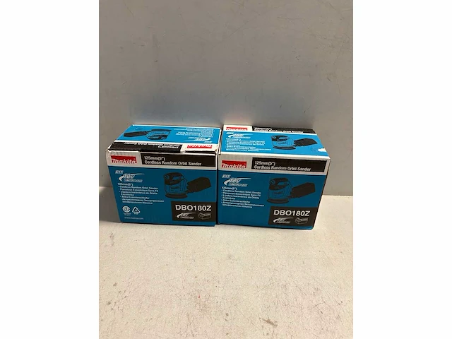 Makita exentirier schuurmachine dbo 180z - afbeelding 1 van  2