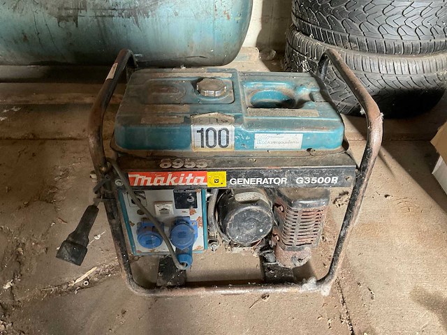 Makita g3500r stroomgenerator - afbeelding 1 van  8