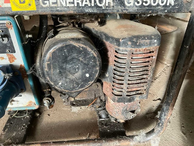 Makita g3500r stroomgenerator - afbeelding 8 van  8