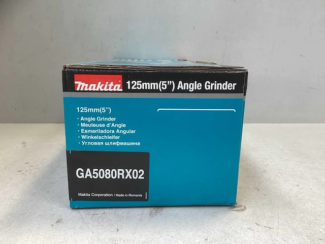 Makita ga5080rx02 - haakse slijper - 125mm - afbeelding 5 van  6