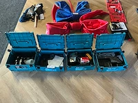 Makita gereedschapkoffers (4x) - afbeelding 1 van  5