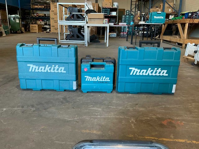 Makita gereedschapskoffer (4x) - afbeelding 1 van  5
