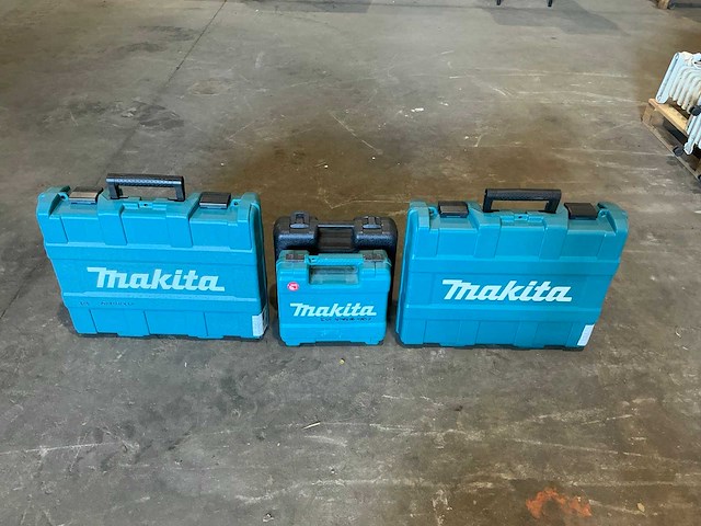 Makita gereedschapskoffer (4x) - afbeelding 2 van  5