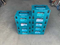 Makita gereedschapskoffer (9x) - afbeelding 1 van  2
