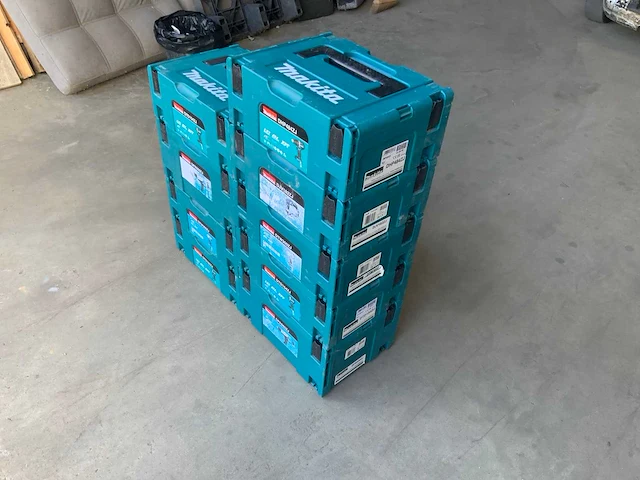 Makita gereedschapskoffer (9x) - afbeelding 2 van  2