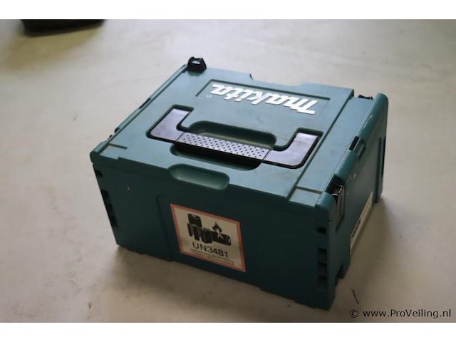 Makita gereedschapskoffer (leeg) - afbeelding 1 van  3