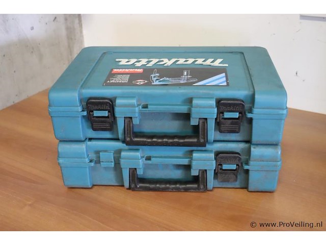 Makita gereedschapskoffers (leeg) - 2 stuks - afbeelding 1 van  2