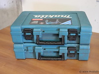 Makita gereedschapskoffers (leeg) - 2 stuks - afbeelding 1 van  2