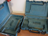 Makita gereedschapskoffers (leeg) - 2 stuks - afbeelding 2 van  2