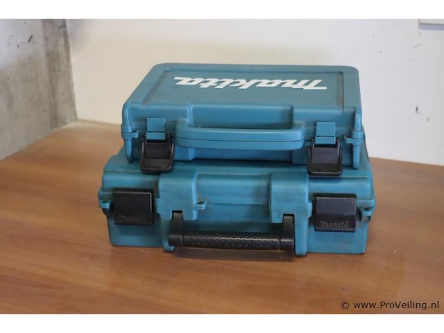 Makita gereedschapskoffers (leeg) - 2 stuks - afbeelding 1 van  2