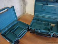 Makita gereedschapskoffers (leeg) - 2 stuks - afbeelding 2 van  2