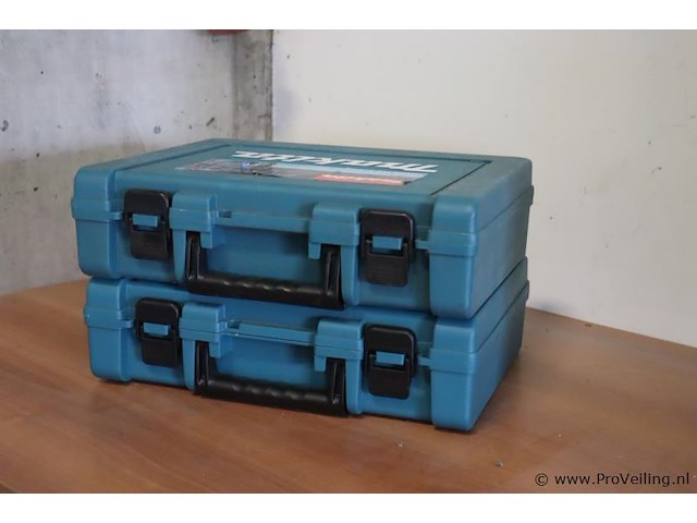 Makita gereedschapskoffers (leeg) - 2 stuks - afbeelding 1 van  3