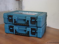 Makita gereedschapskoffers (leeg) - 2 stuks - afbeelding 1 van  3