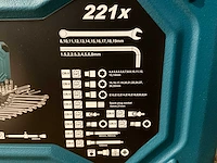 Makita gevulde gereedschapskoffer - afbeelding 6 van  8