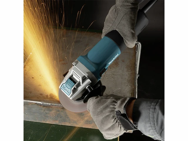 Makita haakse slijper 125 mm 1400 w0380 - afbeelding 4 van  5
