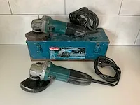 Makita haakse slijpmachine (2x) - afbeelding 1 van  3
